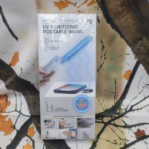 UV Sanitizing Wand Sharper Image Portable Chemical Free Compact Essential